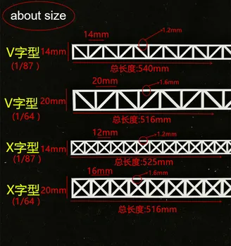 5VNT HO apimties Statybos modelis traukinio medžiaga tvarsčių tilto plieninės konstrukcijos paramos užmiestyje traukinio modelis scena, plieno sijos