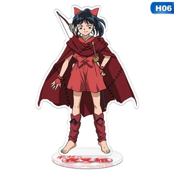 2020New 21cm Anime Yashahime: Princesė-Pusę Demonas Moroha Akrilo Stendas Masažuoklis Pav Stalo Plokštė Modeliai Topper Žaislai Apdaila