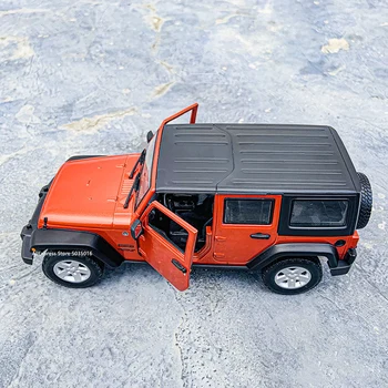 Maisto 1:24 m. Jeep Wrangler Unlimited automobilių modeliavimo lydinio automobilio modelį amatų, apdailos kolekcijos žaislas įrankiai dovana