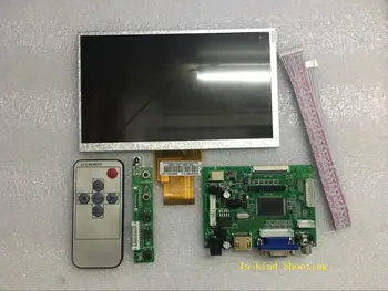 LCD TTL LVDS Valdiklio plokštės HDMI VGA 2AV 50 PIN AT070TN90 92 Paramos Automatiškai Aviečių Pi Vairuotojo Lenta