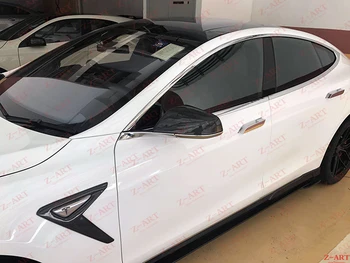 Z-MENO TESLA MODEL S anglies pluošto Veidrodis padengti Tesla S anglies pluošto veidrodis dangteliai, Modelis S pakeitimas veidrodžio dangtelis