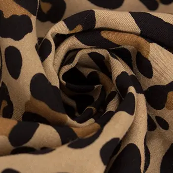2020 Mados Leopard Suknelė Moterims Pavasario Ilgomis Rankovėmis Spausdinti Nėriniai 