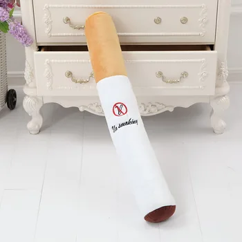 Karšto naujas 140CM Didelis dydis Rūkymas cilindro miega Cigarečių pagalvę Draugu gimtadienio dovana pliušiniai Žaislai draugais cigarečių