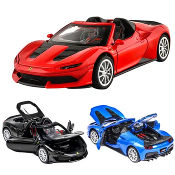 1:32 ferrari laferrari J50 išgauto lydinio automobilio modelį kolekcionuojamų Berniukas gimtadienio dovana, vaikų žaislas automobilis nemokamas pristatymas