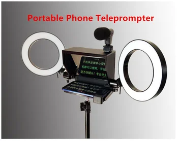 2020 Nešiojamų Prompter Išmanųjį Telefoną Teleprompter Su Nuotolinio Valdymo Naujienos Live Interviu Kalbėjimo Mobiliuoju Telefonu