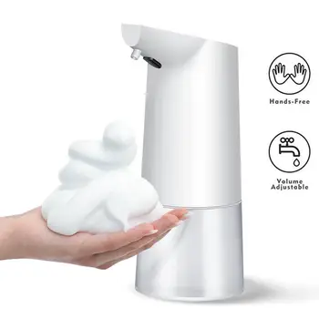 350ml Touchless Sanitizer Dispensador Automatinis Skysto Muilo Dozatorius Smart Jutiklis, Virtuvė, Vonios kambarys Skysčio Putų Siurblys