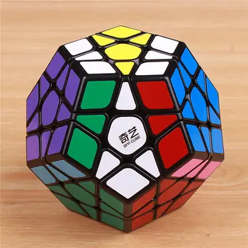 Qiyi Qiheng penkių magic cube lipdukas profesinio lygio 3 penkerius magic cube 12 veidą sulėtinti ir išskleidimo magic cube