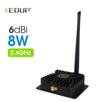 EDUP Belaidžio Wifi Stiprintuvas Vairo Stiprintuvas Wireless Router Signalas, Booster Retransliavimo Plačiajuosčio ryšio 2,4 Ghz, 8W EP-AB003