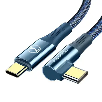 USB Tipo C Su USB C 100W PD Greita Įkrovimo Kabelis QC4.0 C Tipo Greitas Įkroviklis, Skirtą 