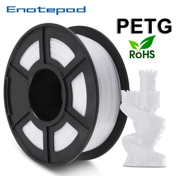 PETG 3D Kaitinimo 1.75 mm Matmenų Tikslumas+/- 0.02 mm Enotepad 1KG 2.2 lb Spalvinga PETG ekologiška Medžiaga, Greitas Pristatymas
