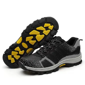Kvėpuojantis batai punkcija įrodymas statybos saugos atsitiktinis vyrų batai, vyrams, plieno toe cap darbo saugos batai S5270-5274 Morliron