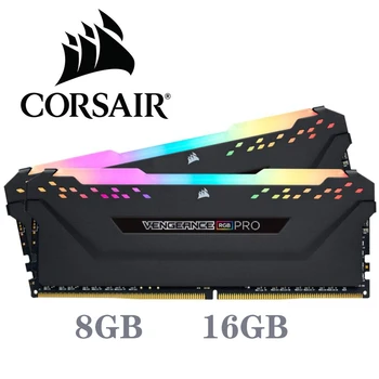 CORSAIR ddr4 pc4 ram 8GB 3000MHz RGB PRO DIMM Desktop Memory Support plokštė 8GB memoria ddr4 ram 3200mhz 3600mhz 16gb ram