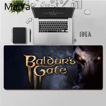 Maiya Aukščiausios Kokybės Baldur ' s Gate 3 gamtinio Kaučiuko Žaidimų kilimėlis Stalas Kilimėlis Nemokamas Pristatymas Didelis, Mouse Pad Klaviatūros Kilimėlis