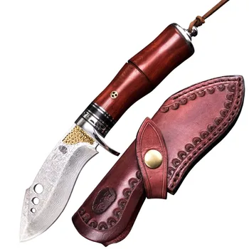 HX LAUKE peiliai peiliai carambit peilis antspaudas gera kietumas Damasko peiliai kreivė fefence įrankis, išgyvenimo medžioklė