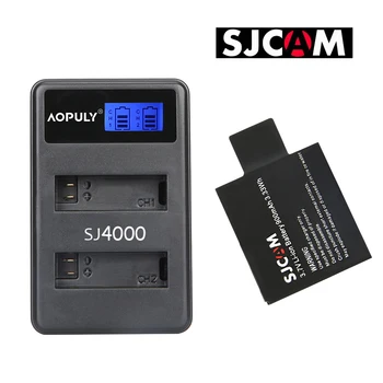 Aopuly SJCAM SJ4000 Fotoaparato Baterija Li-ion Baterija SJCAM SJ4000 Wifi SJ5000 Wifi SJ5000 Plius SJ6000 Fotoaparato Baterijos