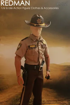 [ESTARTEK] REDMAN ŽAISLAI RM02 1/6 Walking Dead 1/6 Šerifas Rick Policijos Edition 