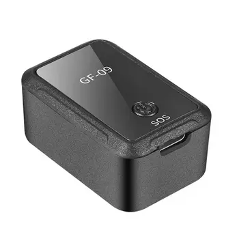 GF09 Mini Automobilių APP GPS Locator Adsorbcijos Įrašymo Anti-nuleisti Prietaiso Valdymas Balsu Įrašymas, Realaus laiko Stebėjimo Įranga Tra