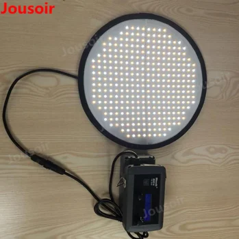 LED fotografijos roll audinio šviesos Apvalus lankstus valdybos, CB-66A didelės galios išorės fotografavimo šviesos interviu CD50 T08 A
