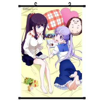 Japonijos Dekoratyvinės Nuotraukas Anime Naujas Žaidimas! charakterį seksuali mergina Hifumi Takimoto & Aoba Suzukaze Namų Dekoro Sienos Pažymėkite Plakatas
