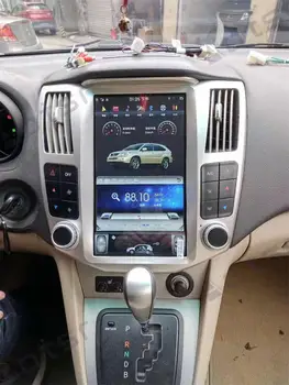 Tesla stiliaus 64G Android 9.0 Automobilių GPS Navigacijos automobilinį DVD Grotuvą, Lexus RX RX300 RX330 RX350 RX400H radijo magnetofonas headunit