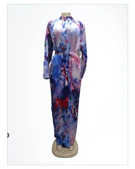 Naujo Stiliaus Mados Klasika, Afrikos Moterų Drabužių Dashiki Nemokamai Dydis Spausdinti Dizainas Prarasti Ilga Suknelė Afrikos Suknelės Moterims