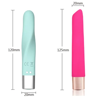 IKOKY Klitorio ir G-Spot Makšties Stimuliavimas Lūpų Vibratorius 16 Greičių Mini Kulka Massager Vibrator Vibruoja Piršto Vibrador