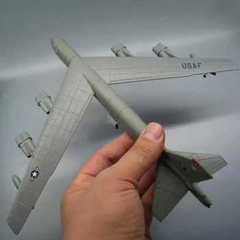 Aviacijos 1/1200 masto B-52 bombonešis lydinio die-casting karinių orlaivių lėktuvo modelis žaislas