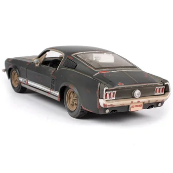 1:24 1967 FORD Mustang GT Senojo Derliaus Diecast Modelio Automobilių Žaislas Dovana