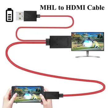 HDMI Adapteris Micro USB į HDMI 1080P HD TV Kabelis, Adapteris, skirtas Samsung S3 S4 S5