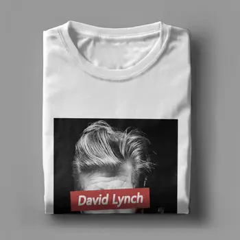 David Lynch Marškinėlius 80s vyriški T Shirts Naujausias Twin Peaks Medvilnės trumpomis Rankovėmis Marškinėliai, Filmų Topai Plius Dydis Gimtadienio Dovana T-Shirt