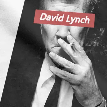David Lynch Marškinėlius 80s vyriški T Shirts Naujausias Twin Peaks Medvilnės trumpomis Rankovėmis Marškinėliai, Filmų Topai Plius Dydis Gimtadienio Dovana T-Shirt
