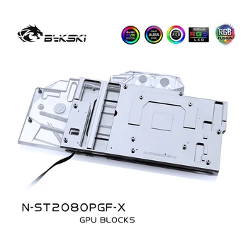 Bykski Vandens Bloko naudoti Zotac GeForce RTX 2080 AMP Extreme / PGF OC/ Viso Padengti Vario Radiatorius, Blokinis / RGB paramos AURA SYNC