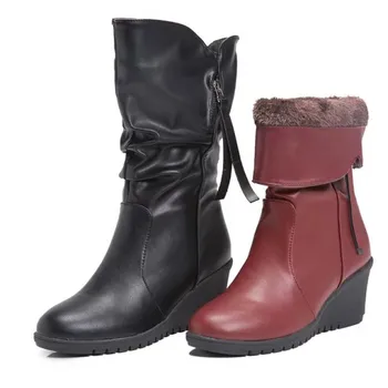 Žieminiai batai mados plius aksomo moterų batai 2020 Naują paprastas ir patogus laukinių saldus aukštos obcasie batų k28