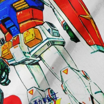 Mobile Suit Gundam Marškinėliai Mažo Dydžio Vyrams Natūralios Medvilnės T Shirts