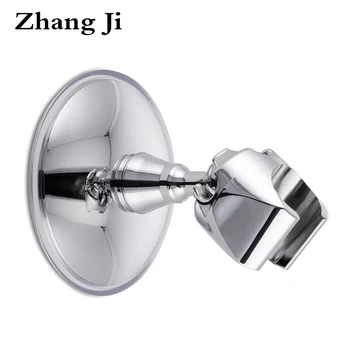 ZhangJi Elegantiškas Dizainas, Plastikinės Vonios kambarys Showerhead Turėtojas Chromeplate Abs siurbtukas ABS Rankinės Dušo Laikiklis, Dušo Laikiklis