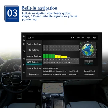Universalią 1-din Automobilio Radijo Garso Android 10.0 Automobilio Multimedijos Grotuvas Autoradio GPS WiFi Bluetooth 
