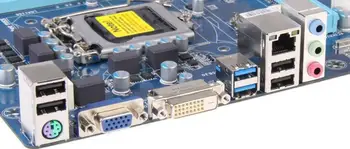 Naudoti Gigabyte GA-B75-D3V Originalus Plokštė LGA 1155 DDR3 32G B75 B75-D3V Darbalaukio Mainboard SATA II SATA III Systemboard
