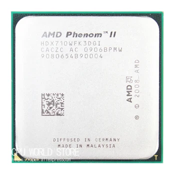 AMD Phenom II X3 710 Triple-Core CPU Procesorius 2.6 Ghz/ 6M /95W / 2000GHz Socket am3 am2+ 938 pin