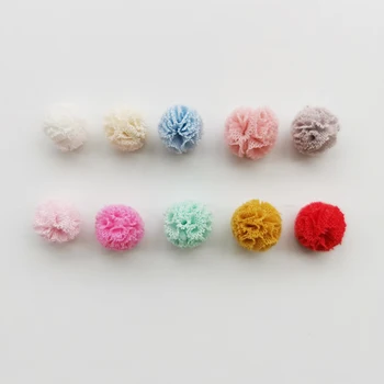 100vnt/daug 15mm 10colors akių gėlių kamuolys siuvimo apie Skara Batai, Kailiniai Skrybėlės 