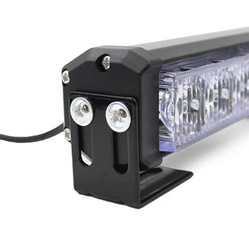 2X6 LED Avariniai Mirksėtų Šviesos Juosta Pagalbos Švyturys Įspėjimo Transporto priemonės Strobe Mirksi Šviesos Juosta Rinkinys Interjero prekinis, galinis Stiklo/Grotelės