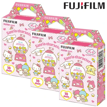 Už Fujifilm Instax Mini 8 9 11 25 50 70 90 juostinį Fotoaparatą Fuji Momentinių Nuotraukų Sanrio Simbolių Kino 10/20/30 lapų Popieriaus Spausdina