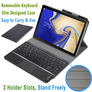Touchpad Klaviatūra Samsung Galaxy Tab S6 Lite 10.4 S6 S4 S5E 10.5 S7 11 Plius 12.4 P610 T870 T970 T875 T975 Tablet Atveju