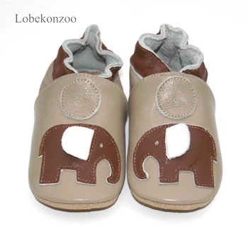 Lobekonzoo karšto parduoti berniuko batai Garantuotas minkšta soled natūralios Odos kūdikis Pirmą vaikštynės berniukams, kūdikių berniukas batai