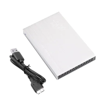 500G/1T/2T Nešiojamų USB 3.0 Išorinis Kietasis Diskas 2.5 colių HDD, PC, Nešiojamas