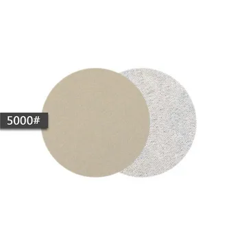 100vnt Sandpapers 3in/75mm Vandeniui atsparus Šlifavimo Diskai Wet & Dry Flocking švitriniu popieriumi 320-10000 Smėlis