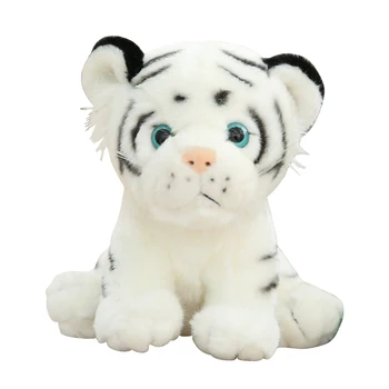 Puikus Naujas atvykimo Modeliavimas Mažai Tigras Lėlės Pliušinis Žaislas Mielas Sibiro Tigras Lėlės White Tiger Ragdoll Vaikų Gimtadienio Dovana