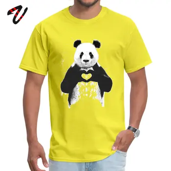 Populiarus Vyrų sportinius Marškinėlius, VISKAS ko JUMS REIKIA-TAI MEILĖ, Marškinėlius Rašalo Panda T-shirts Meilės Gyvūnų Viršūnes Tees Medvilnės Hip-hop Tees Lašas Laivybos