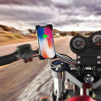 Motociklo Telefono Laikiklis, Universalus Dviratis Telefono Laikiklis Dviračio Rankenos 4-6.5 colių Smartphone Palaikymas