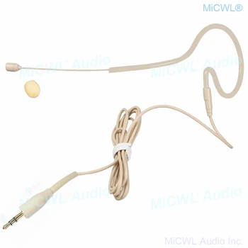 Odos spalva Vienos ausies Ausinės Mikrofonas Standartinis 3,5 mm Lizdas, Stereo-skirtas Kompiuterį, Fotoaparatą, KOMPIUTERĮ Belaidžio microfone MiCWL SE02