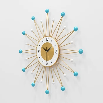 Silent Skaitmeninis Sieninis Laikrodis Modernus Dizainas, Didelių Kūrybinių Paprastas Sieninis Laikrodis Didelis Metalo Kambarį Reloj Sumalti Namų Dekoro AD50WC